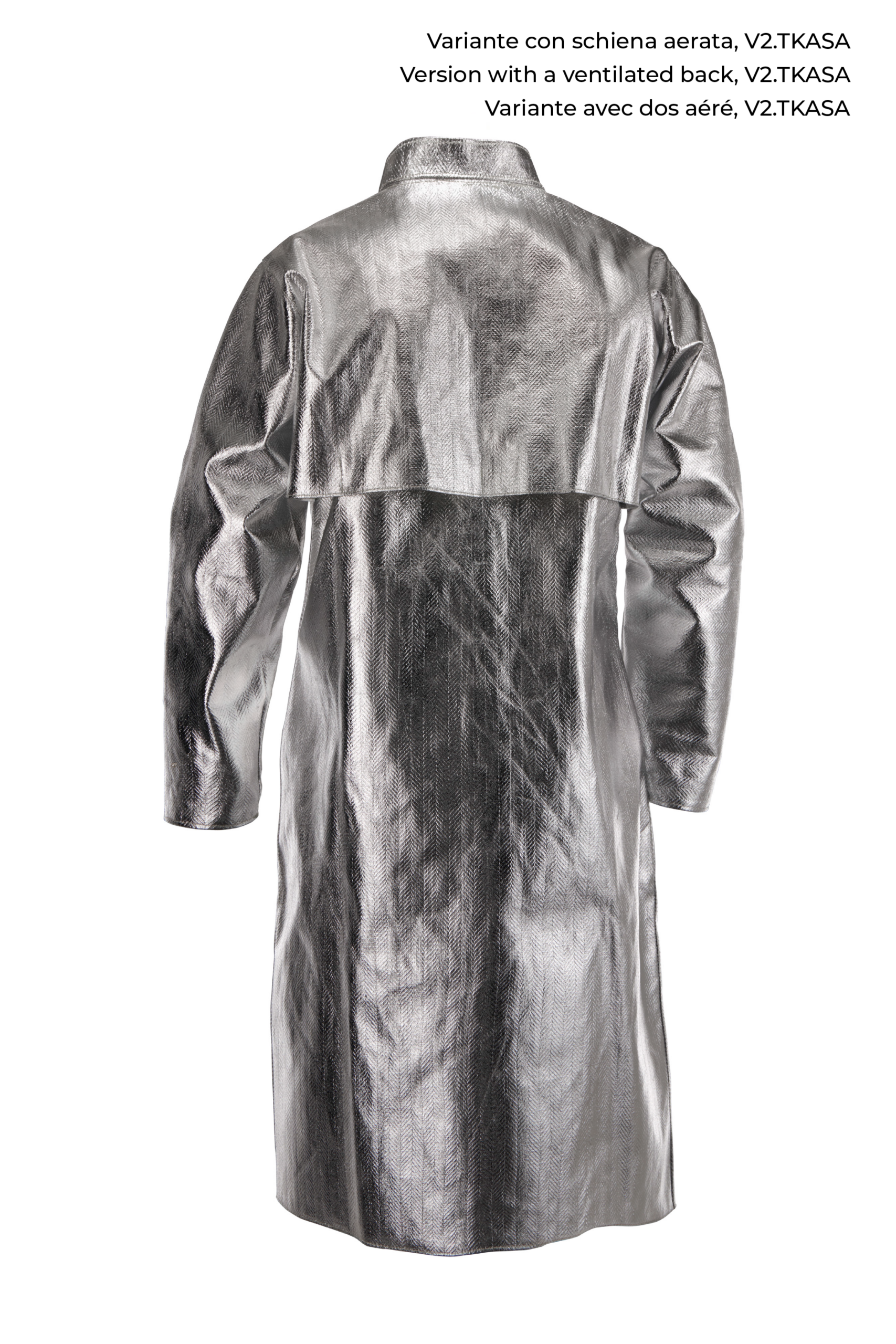 Fire retardant aluminised coat V2KA (V2.TKA) 2 Fire retardant aluminised coat V2KA (V2.TKA) - Image 2